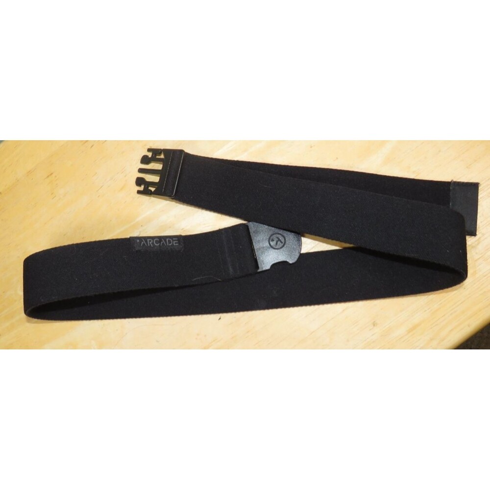 Arcade The Original Adventure Stretch Belt Unisex One Size "Midnighter Black"